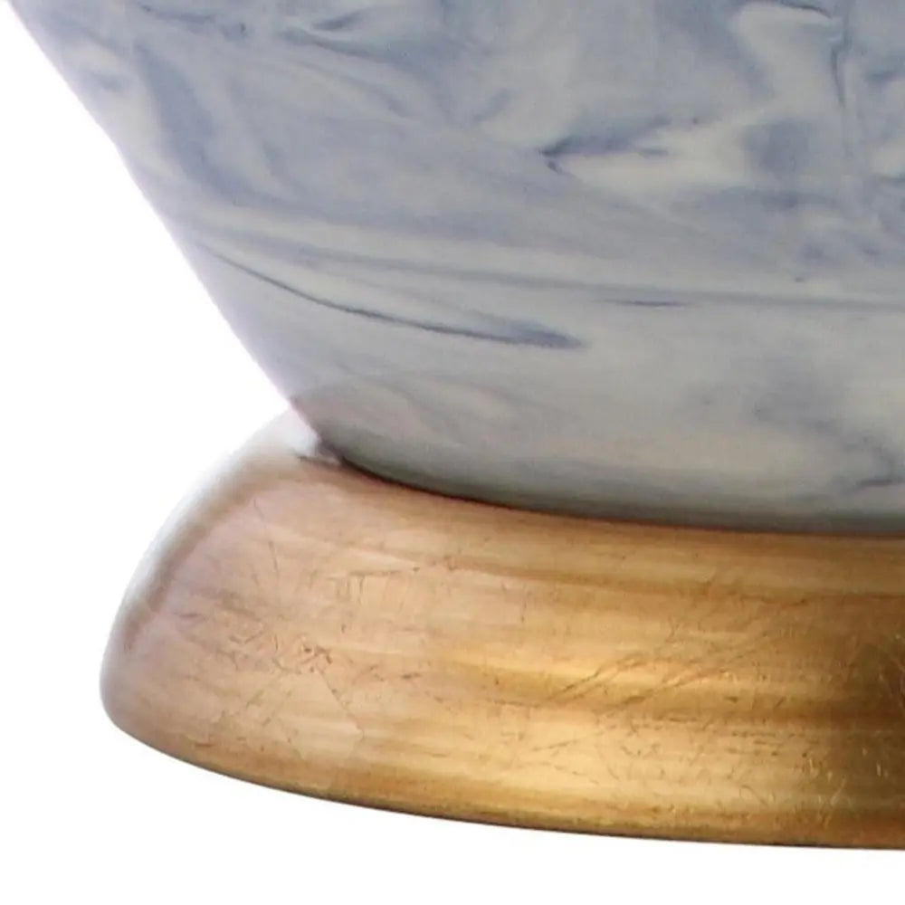 21" Gold Novelty Table Lamp LED With Empire Shade HomeRoots