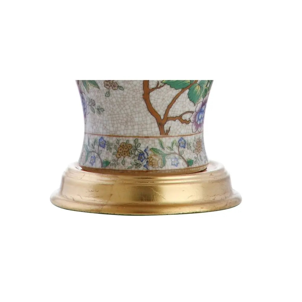 24" Gold Urn Table Lamp LED With Empire Shade HomeRoots
