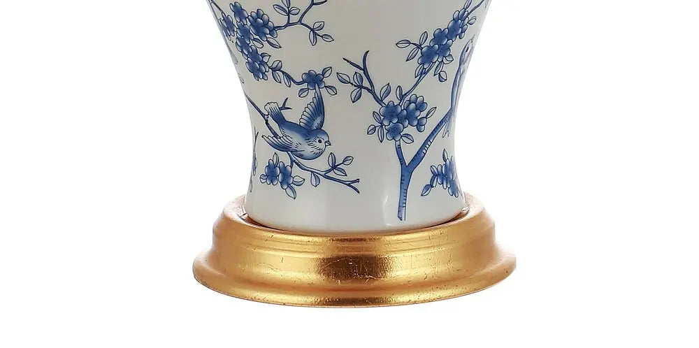 24" Gold Urn Table Lamp LED With Empire Shade HomeRoots