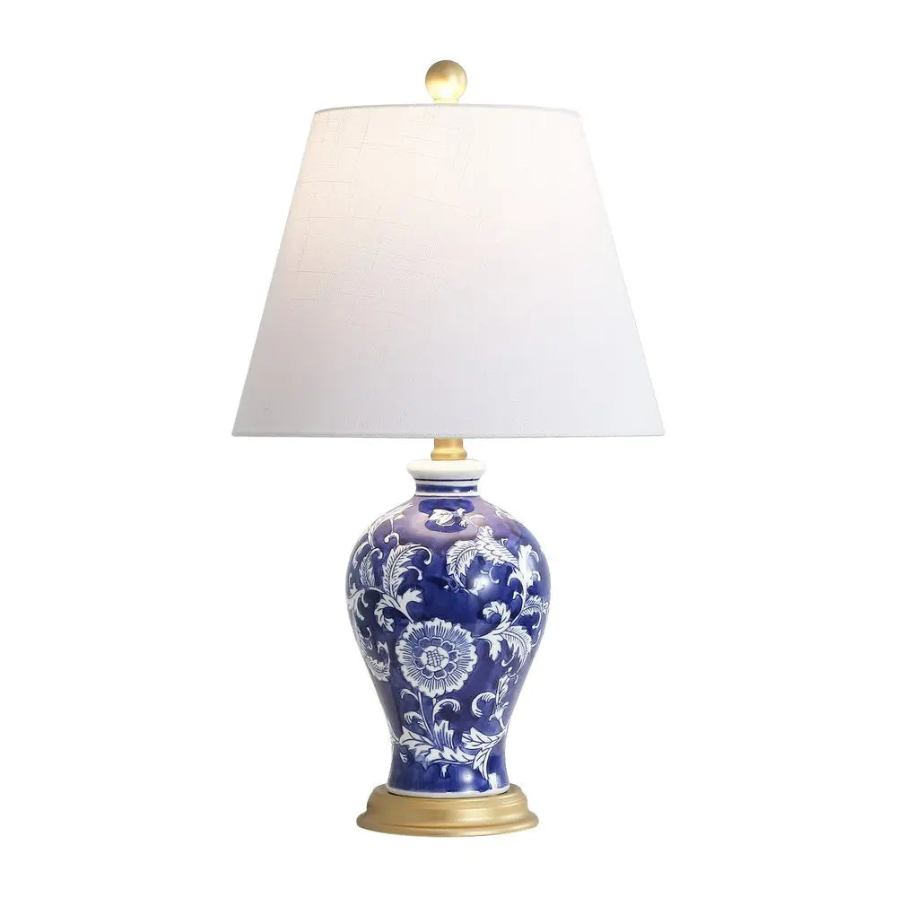 24" Gold Urn Table Lamp LED With Empire Shade HomeRoots