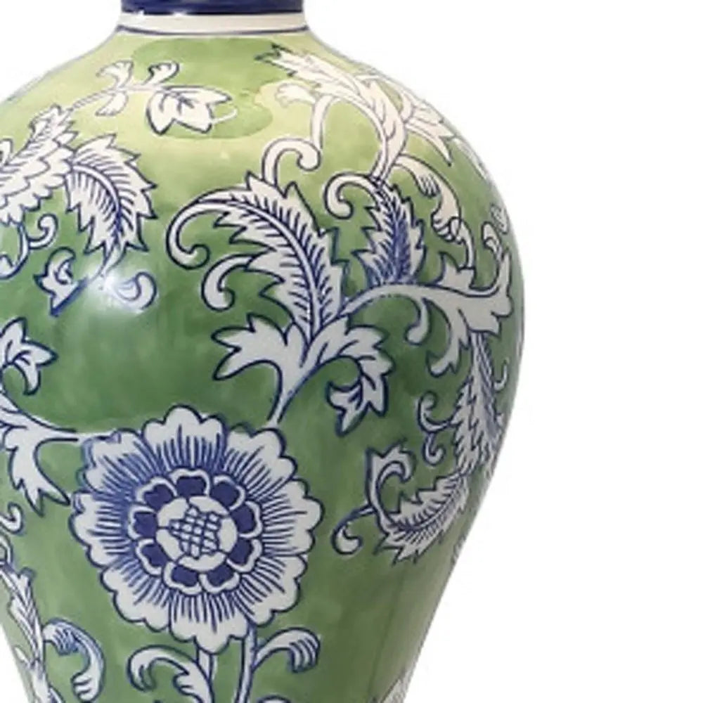 24" Gold Urn Table Lamp LED With Empire Shade HomeRoots