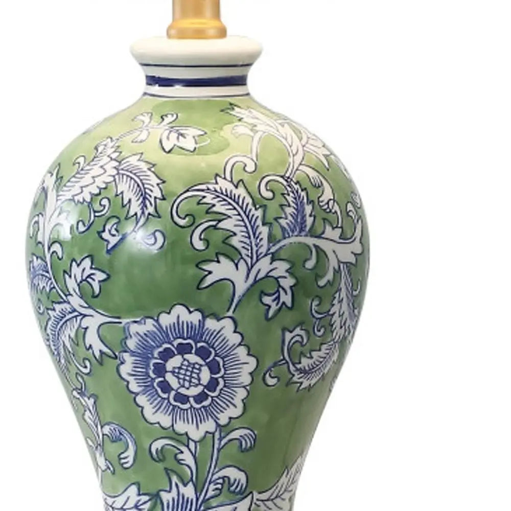 24" Gold Urn Table Lamp LED With Empire Shade HomeRoots