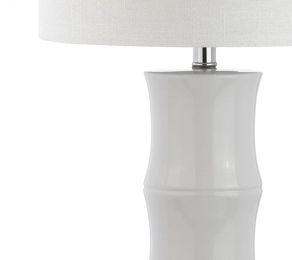 27" Clear Novelty Table Lamp LED With Drum Shade HomeRoots
