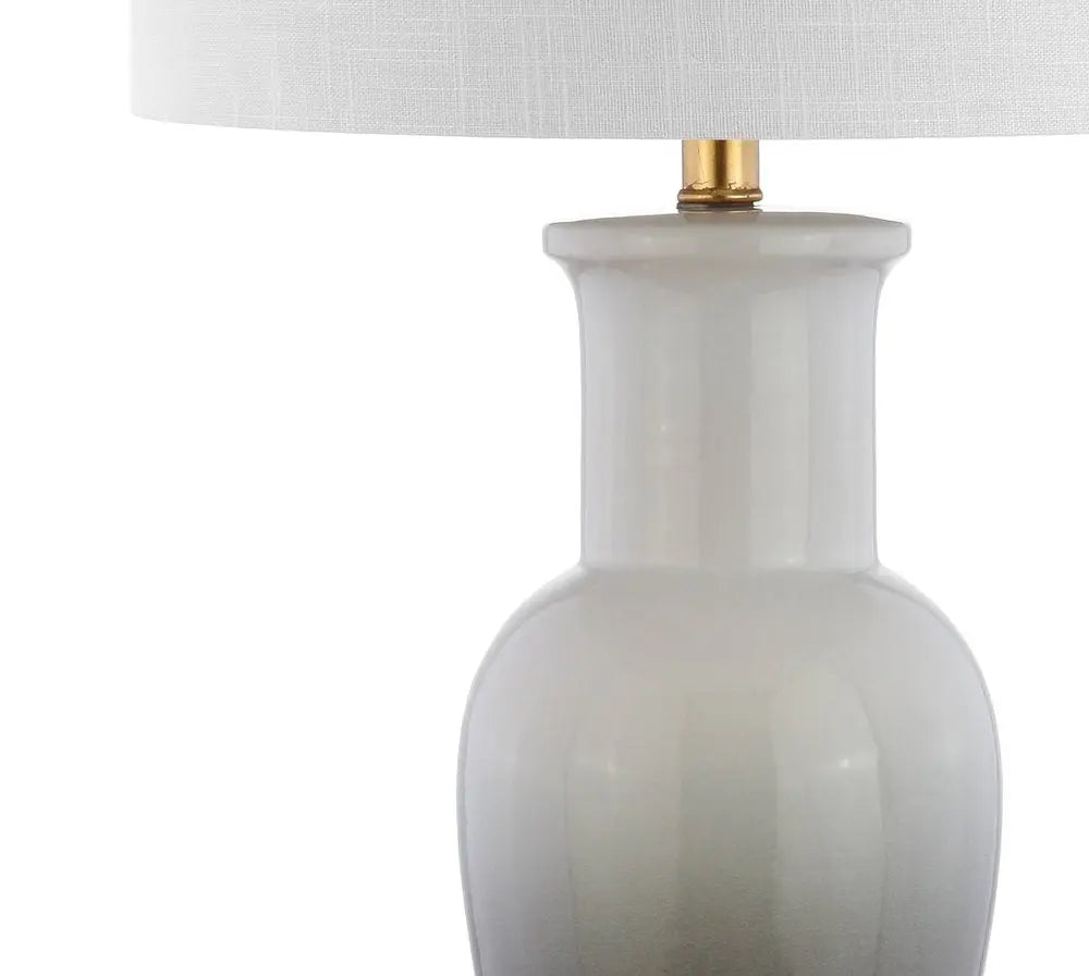 32" Gold Novelty Table Lamp LED With Drum Shade HomeRoots