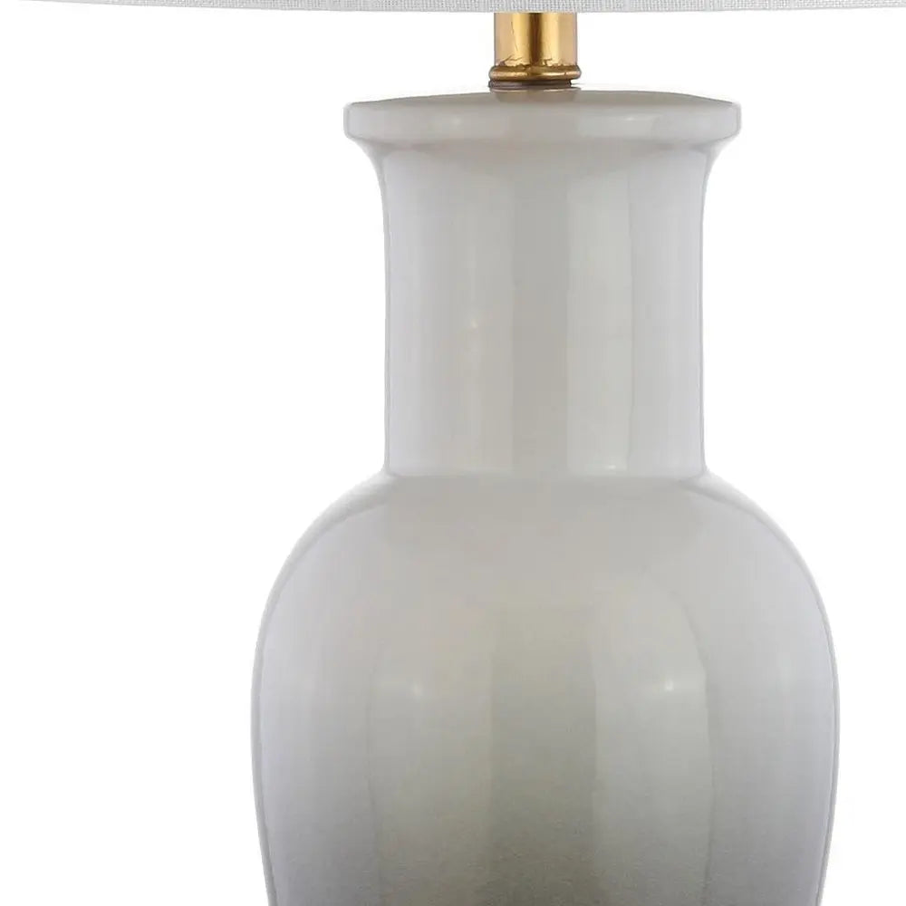 32" Gold Novelty Table Lamp LED With Drum Shade HomeRoots