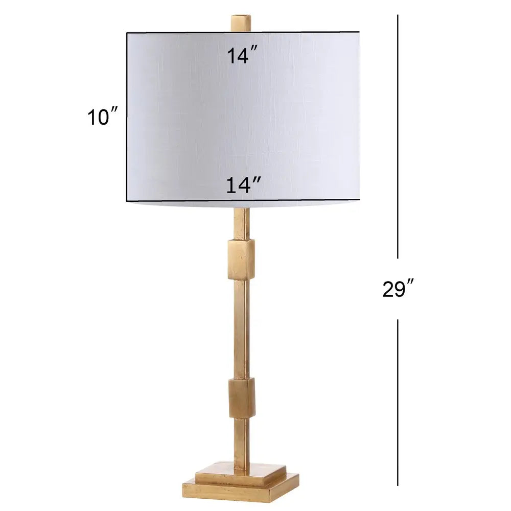 29" Gold Novelty Table Lamp LED With Globe Shade HomeRoots
