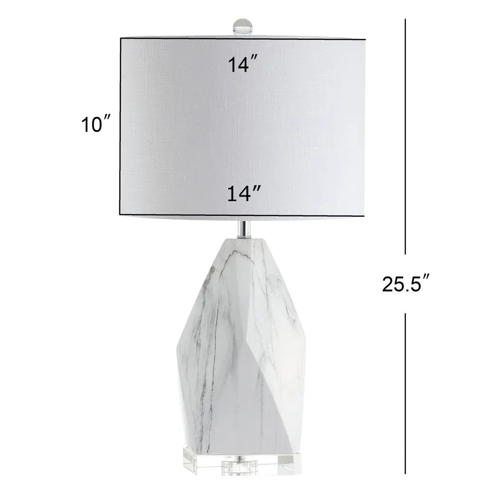 26" Clear Novelty Table Lamp LED With Globe Shade HomeRoots