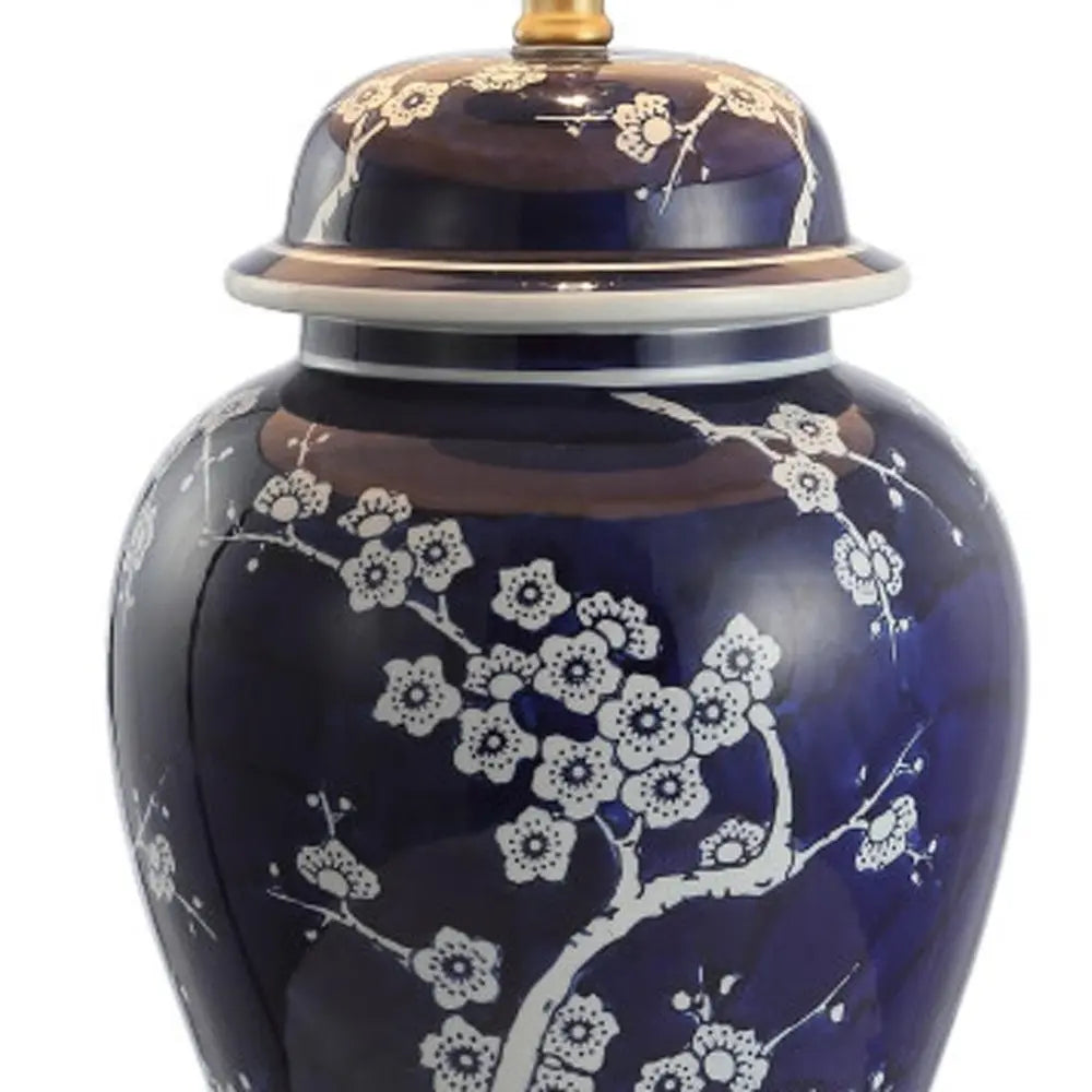 30" Gold Novelty Table Lamp LED With Globe Shade HomeRoots