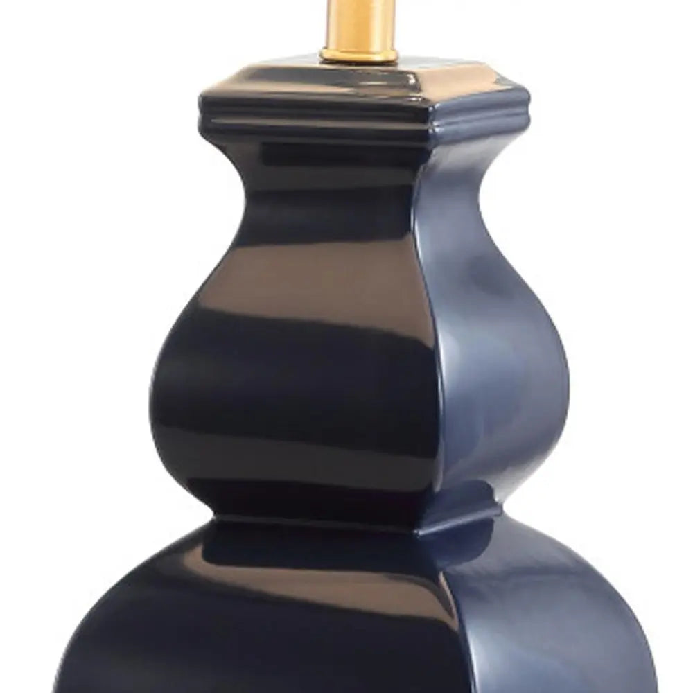 26" Gold Novelty Table Lamp LED With Globe Shade HomeRoots