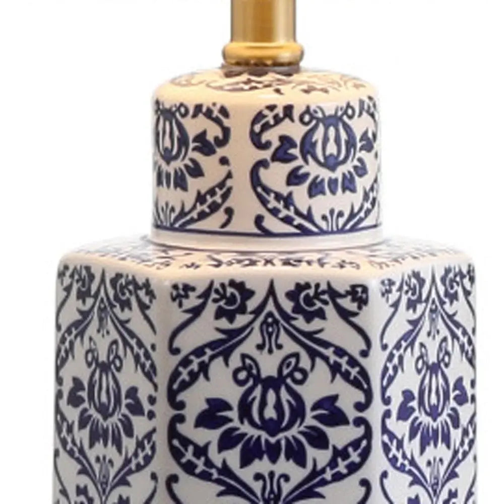 24" Gold Novelty Table Lamp LED With Globe Shade HomeRoots