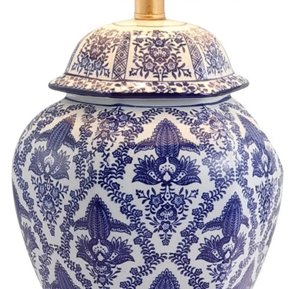 25" Gold Novelty Table Lamp LED With Globe Shade HomeRoots