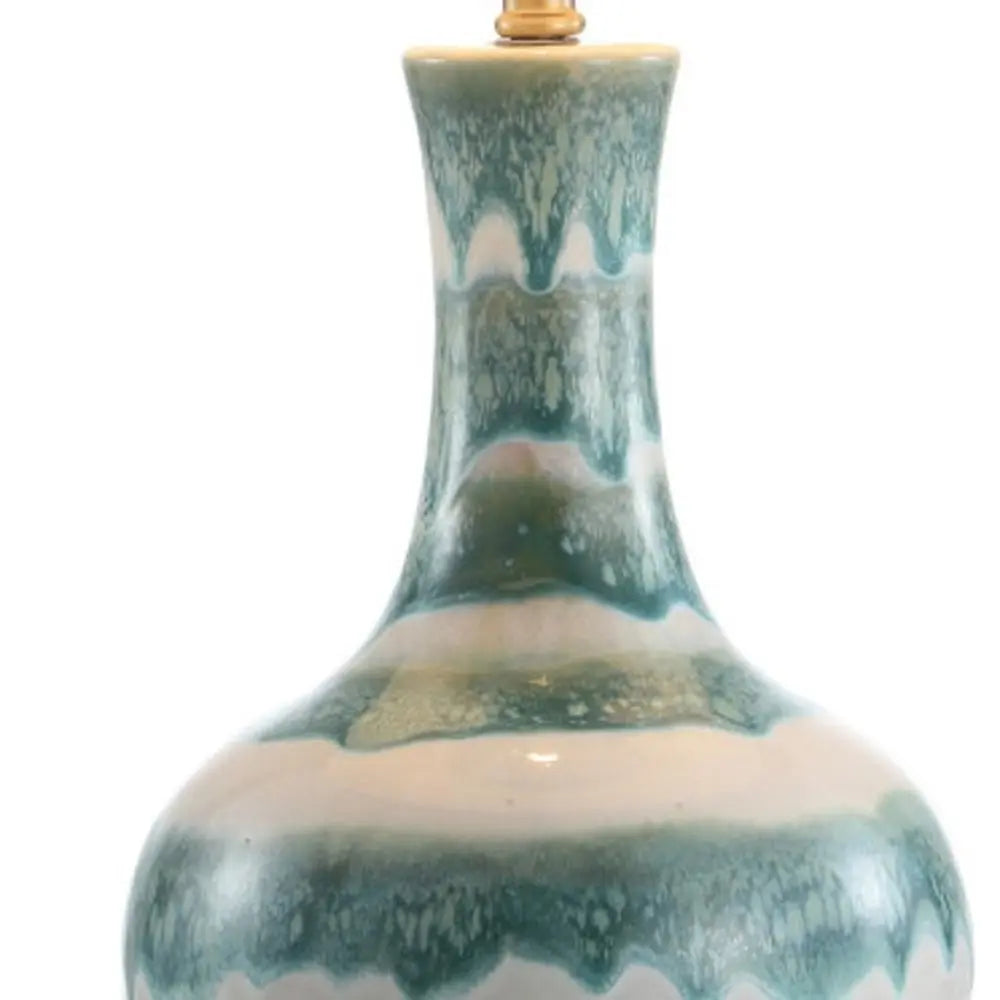 31" Gold Novelty Table Lamp LED With Globe Shade HomeRoots