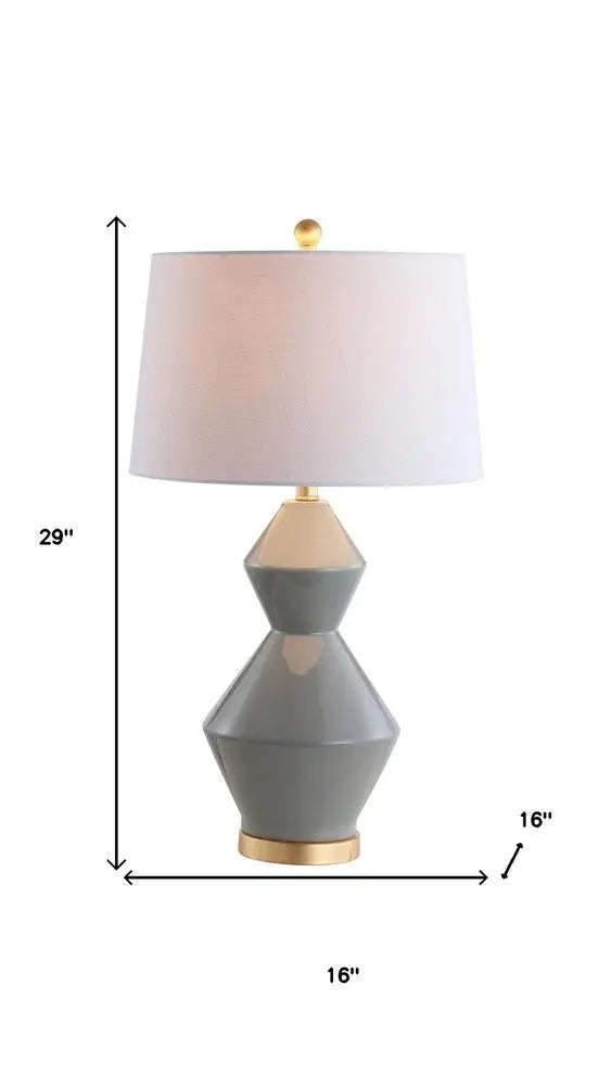 29" Gold Novelty Table Lamp LED With Globe Shade HomeRoots