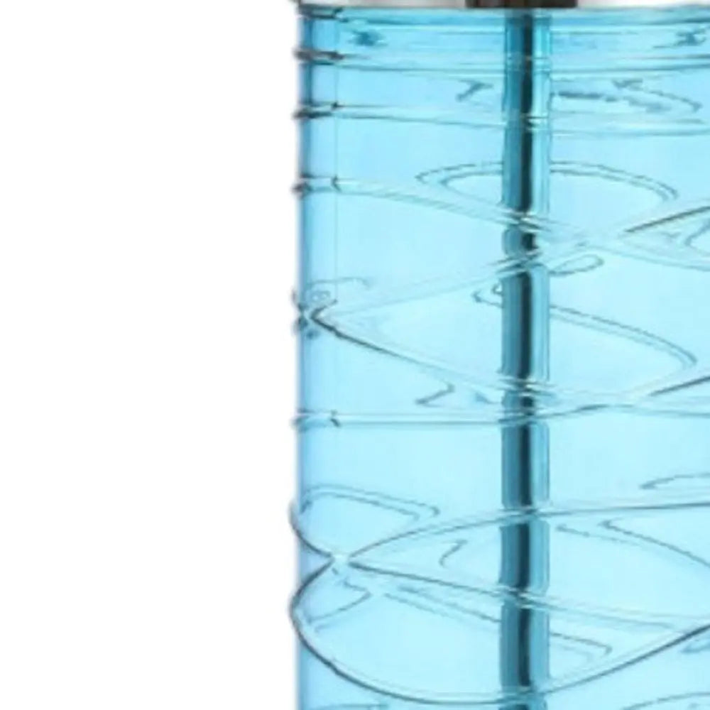 Set of Two 28" Clear Novelty Table Lamps LED With Globe Shades HomeRoots