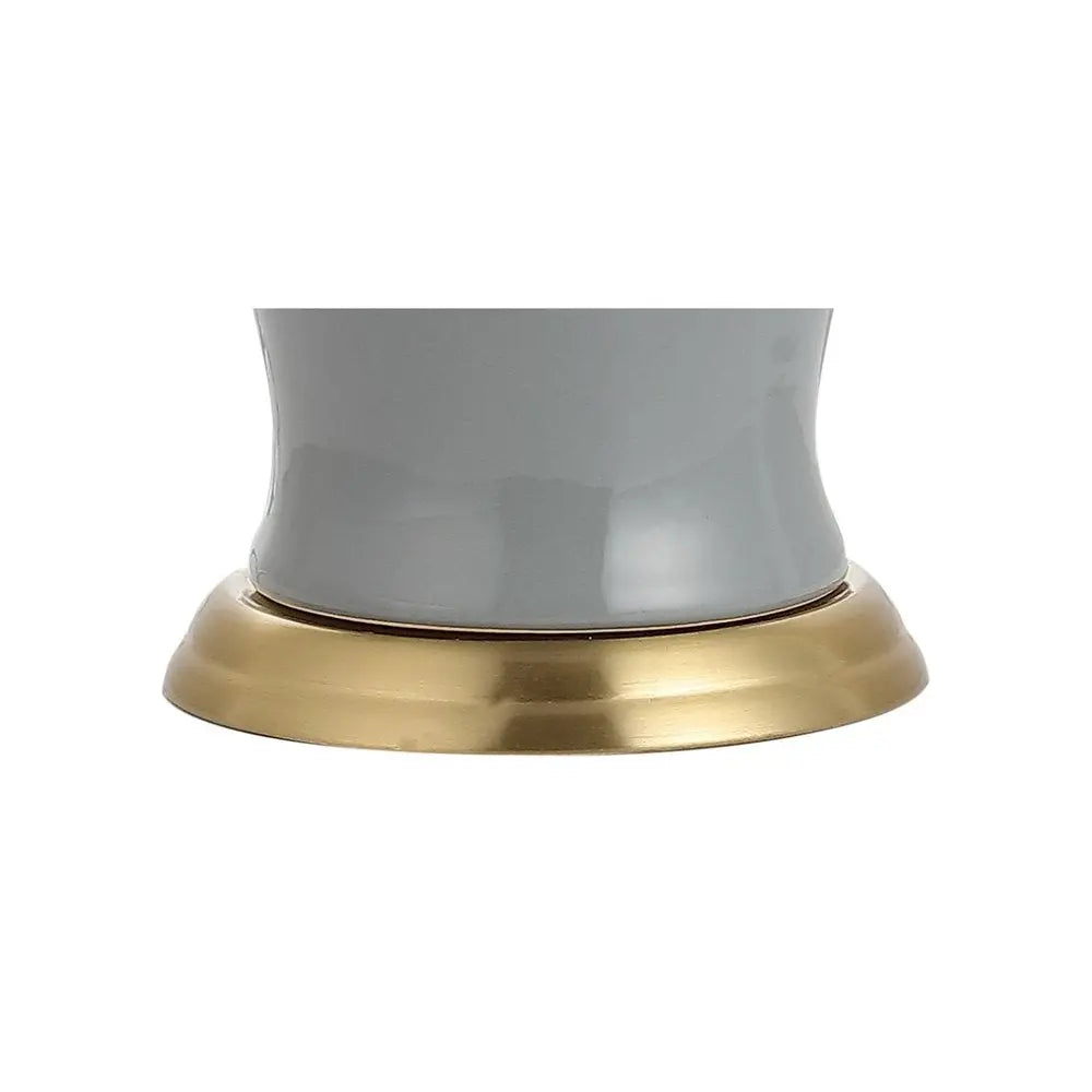 29" Gold Urn Table Lamp LED With Drum Shade HomeRoots