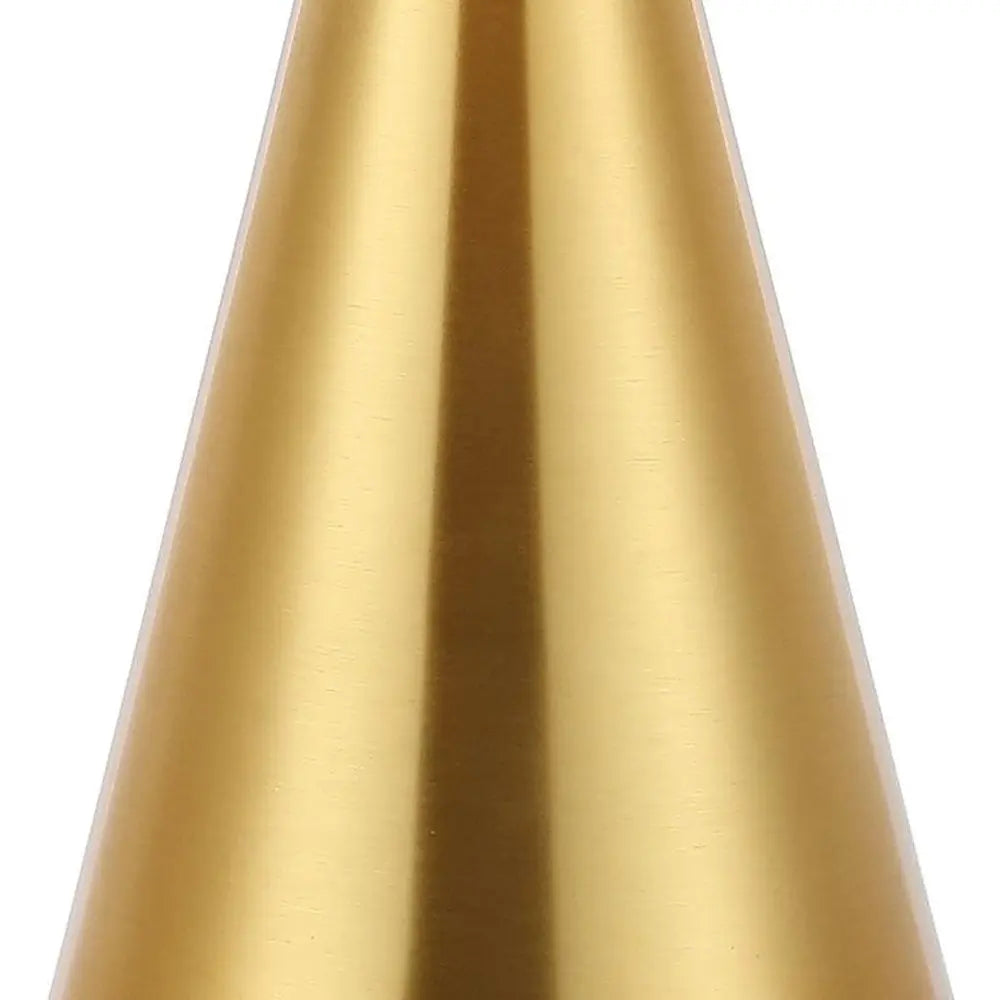 Set of Two 26" Black Novelty Table Lamps LED With Empire Shades HomeRoots