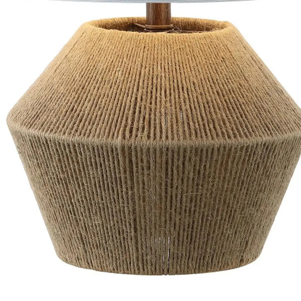 22" Clear Novelty Table Lamp LED With Drum Shade HomeRoots