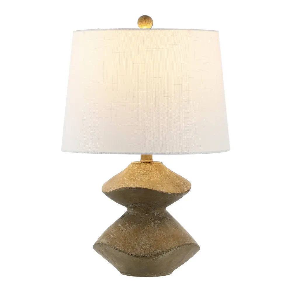 22" Clear Novelty Table Lamp LED With Empire Shade HomeRoots