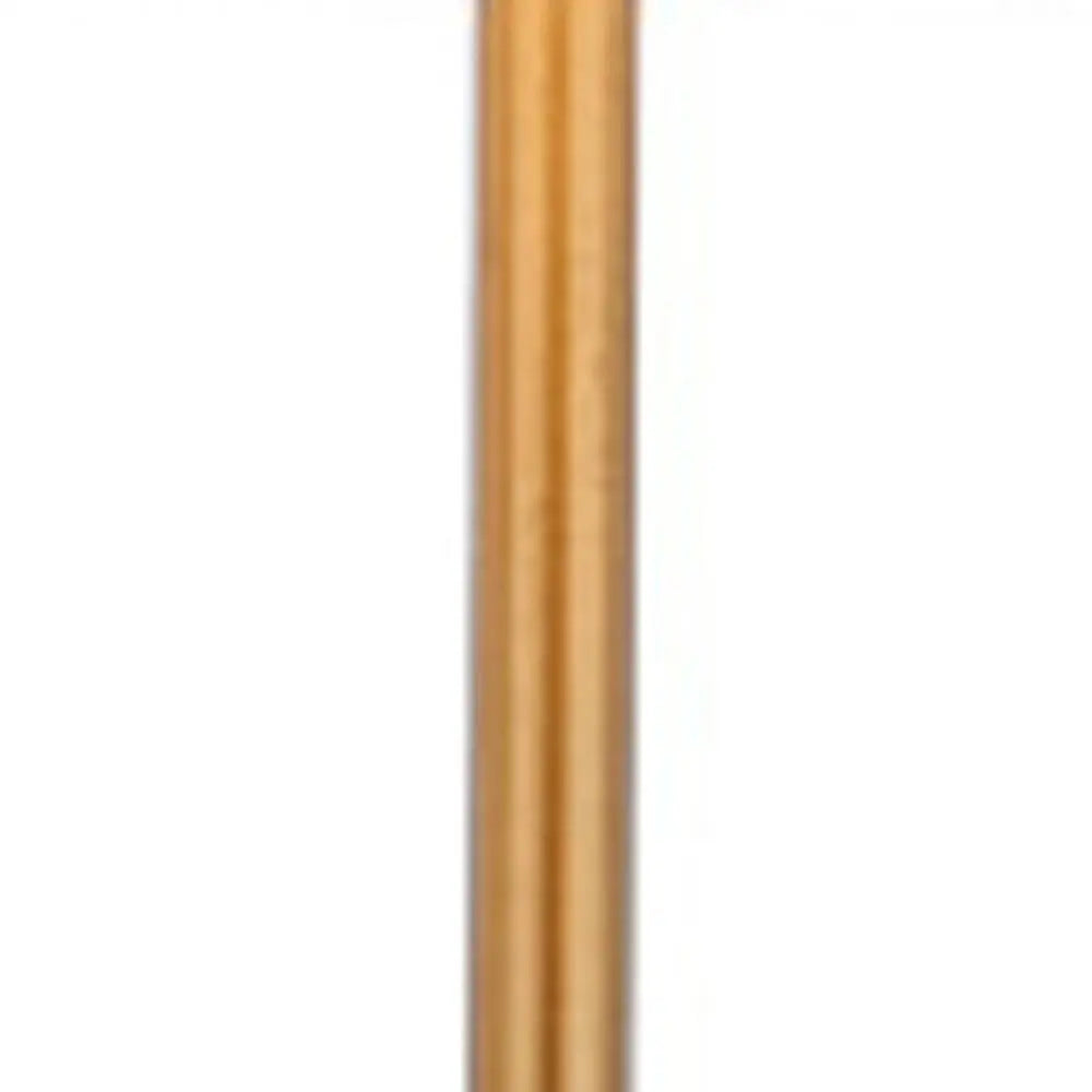 Set of Two 27" Gold Novelty Table Lamps LED With Drum Shades HomeRoots