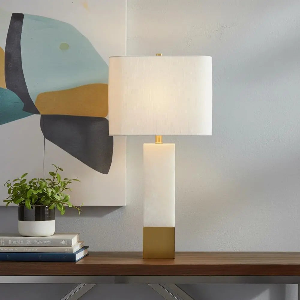 29" Gold Novelty Table Lamp LED With Shade HomeRoots