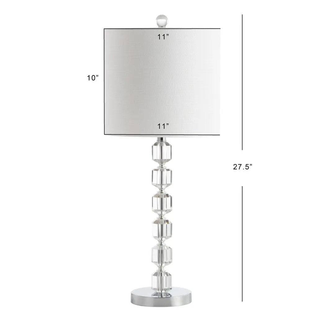 Set of Two 28" Silver Novelty Table Lamps LED With Globe Shades HomeRoots