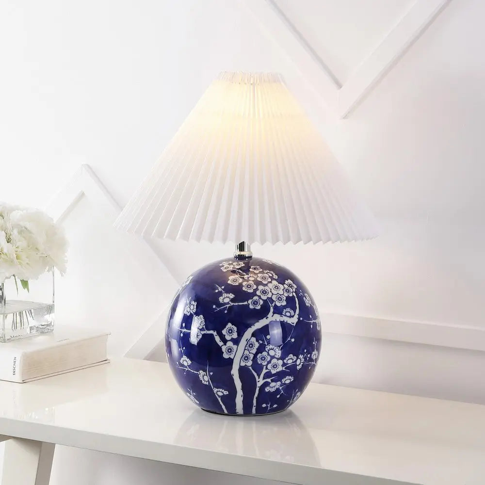 20" Clear Novelty Table Lamp LED With Cone Shade HomeRoots
