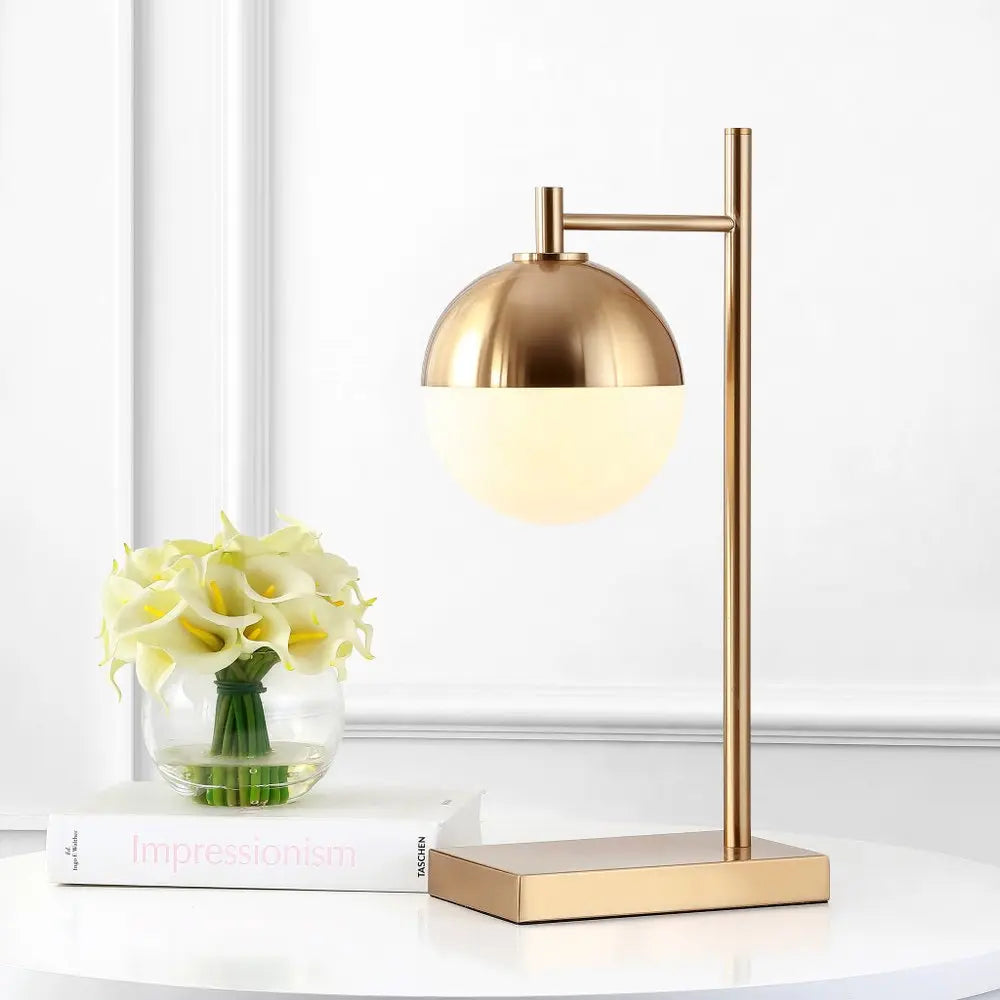21" Gold Table Lamp LED HomeRoots