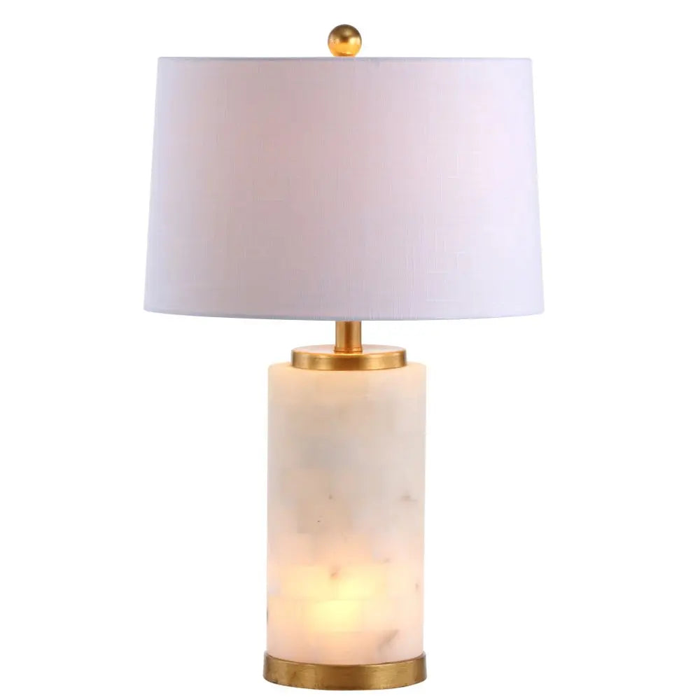 26" Gold Novelty Table Lamp LED With Globe Shade HomeRoots