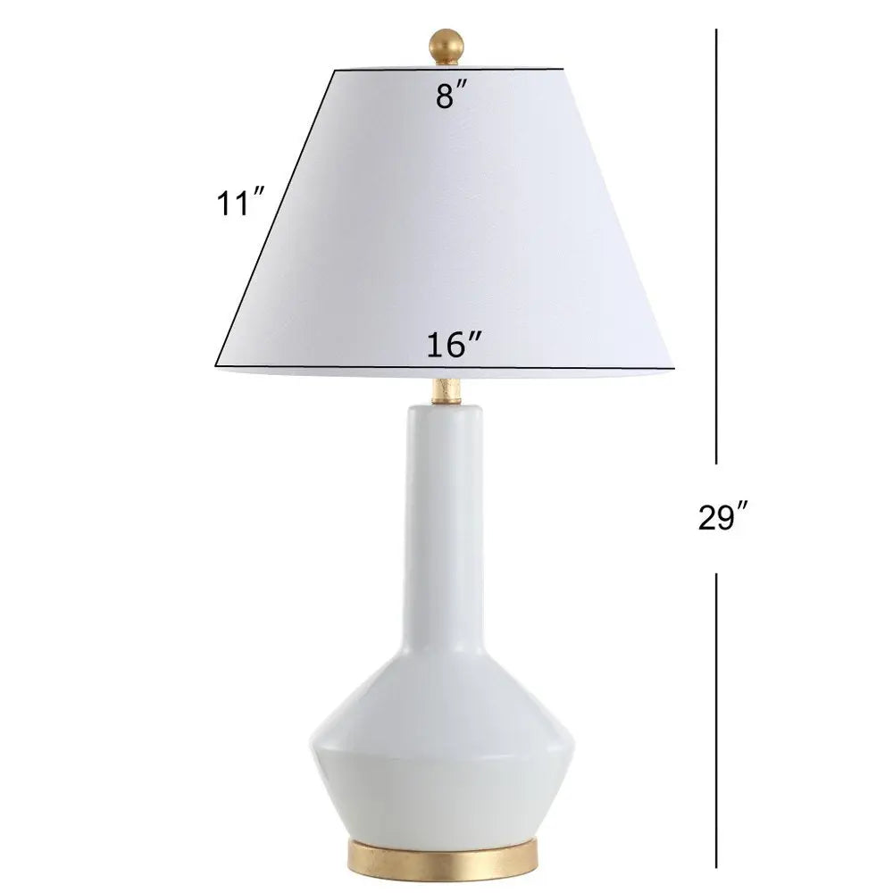29" Gold Novelty Table Lamp LED With Globe Shade HomeRoots