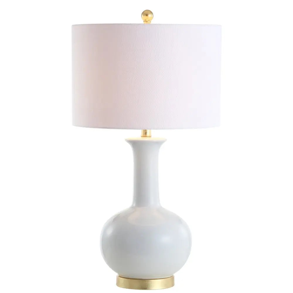 27" Gold Novelty Table Lamp LED With Globe Shade HomeRoots