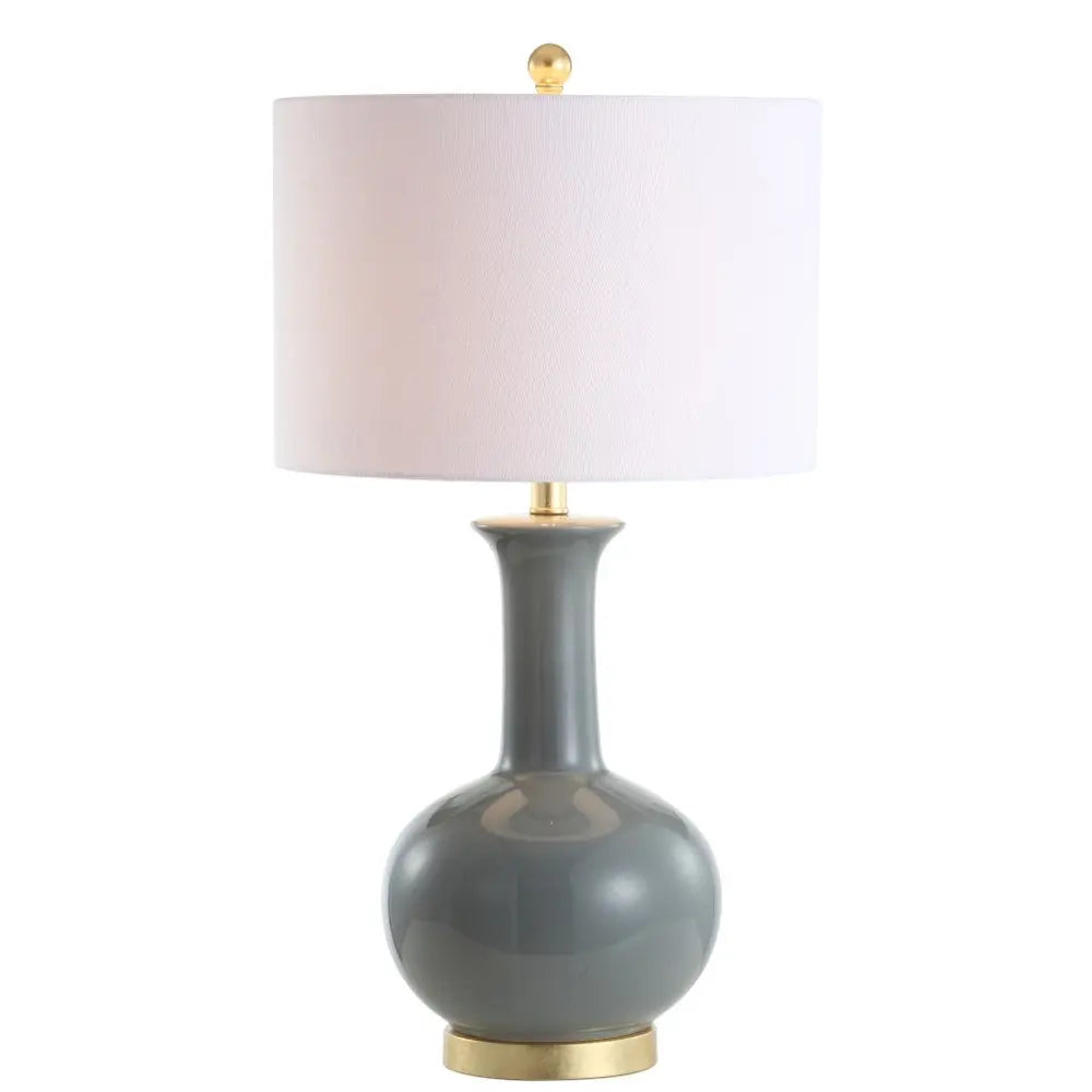 27" Gold Novelty Table Lamp LED With Globe Shade HomeRoots