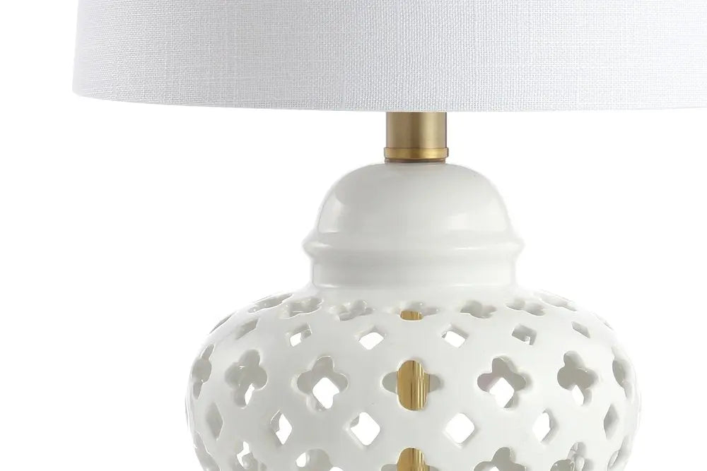 21" Gold Novelty Table Lamp LED With Globe Shade HomeRoots
