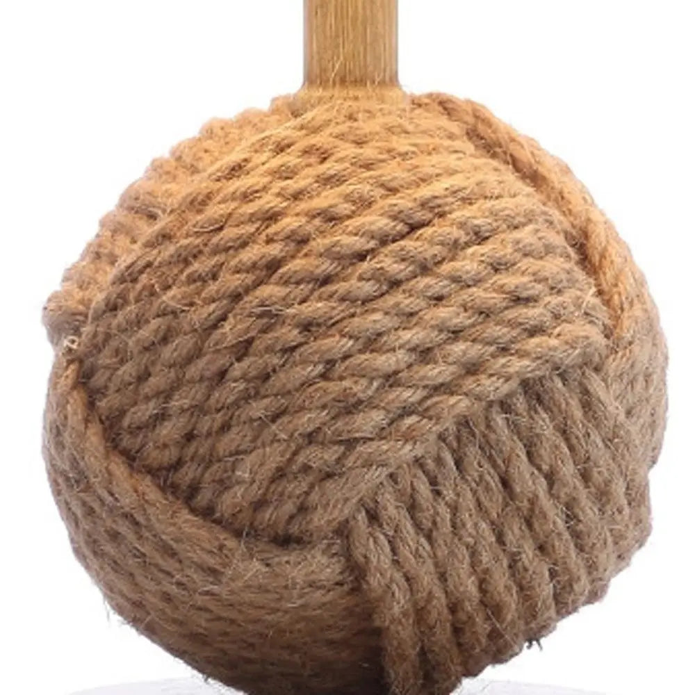 18" Clear Novelty Table Lamp LED With Globe Shade HomeRoots