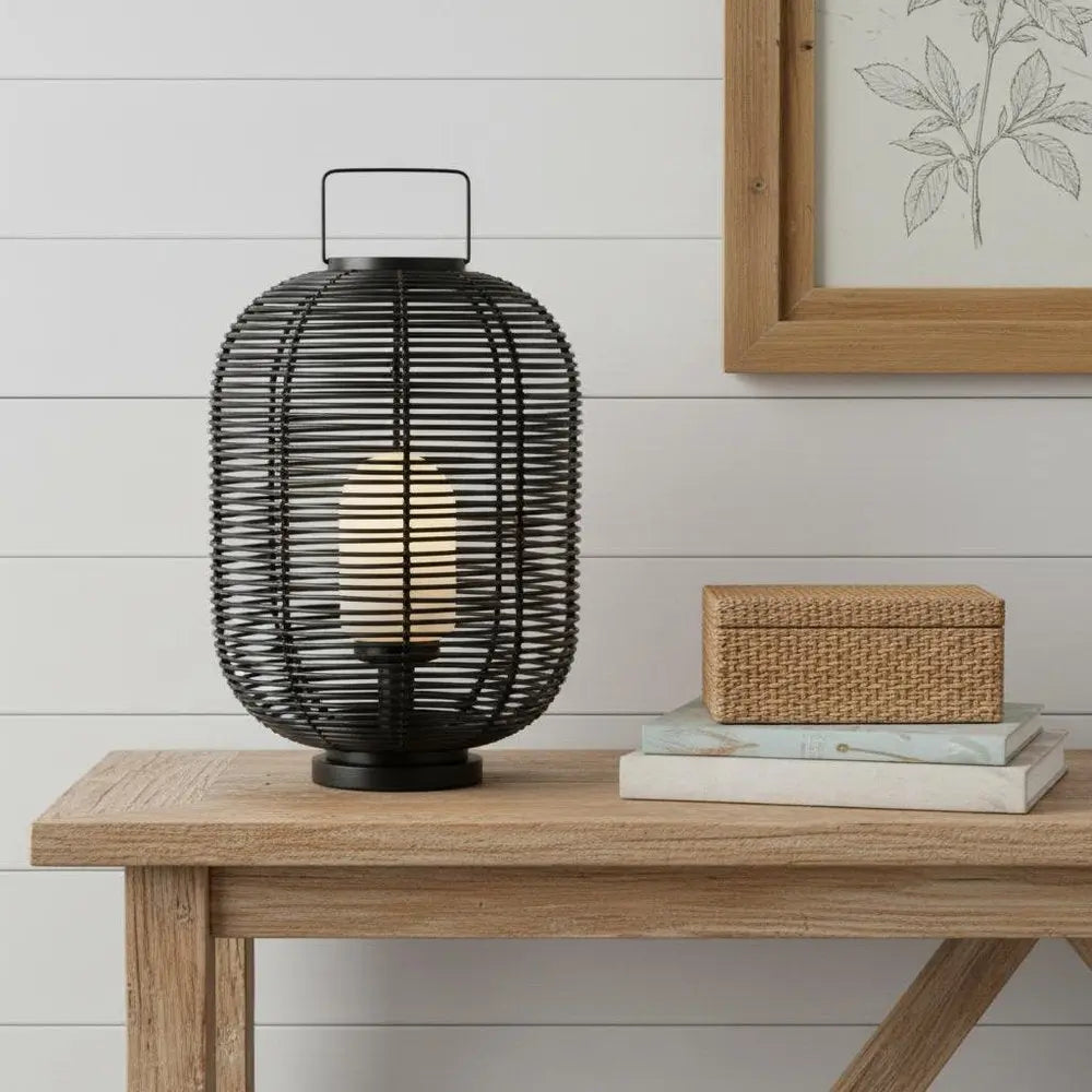 27" Black Novelty Table Lamp LED HomeRoots