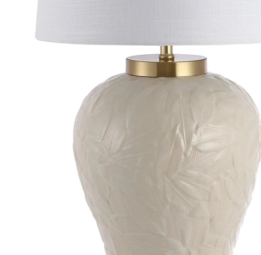 32" Clear Novelty Table Lamp LED With Empire Shade HomeRoots