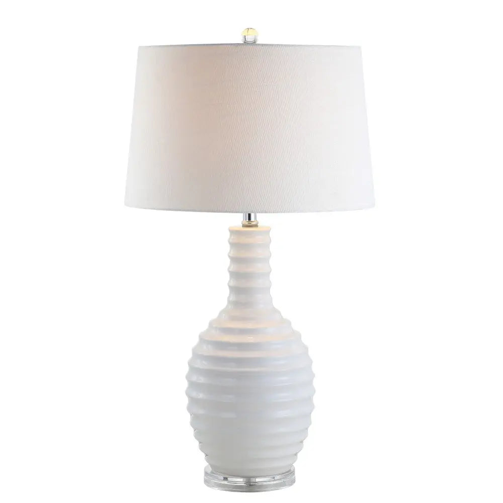 30" Clear Novelty Table Lamp LED With Globe Shade HomeRoots
