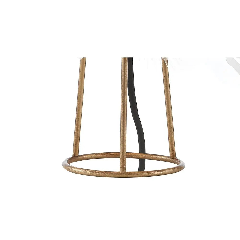 16" Gold Novelty Table Lamp LED HomeRoots