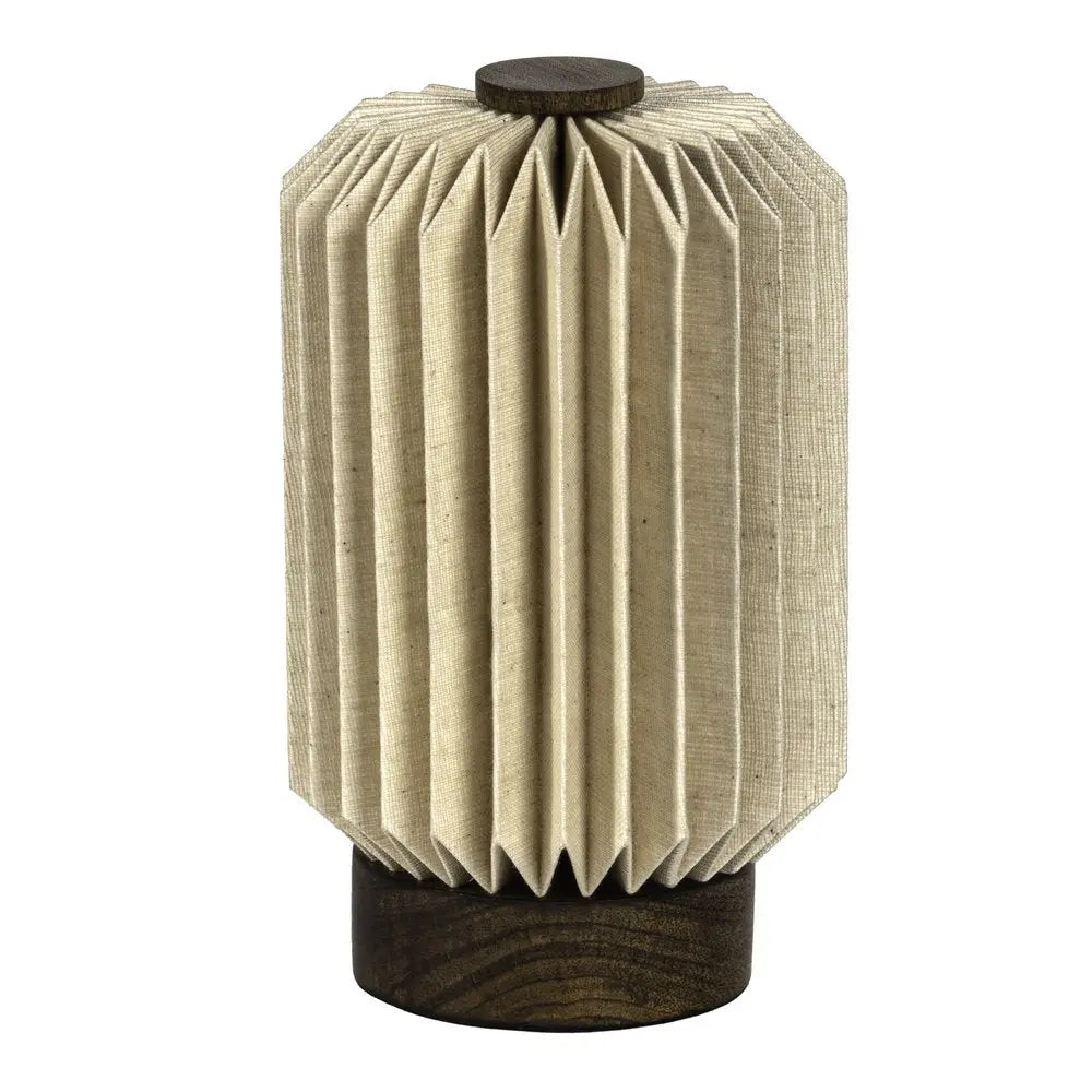 9" Natural Geometric Table Lamp LED With Cylinder Shade HomeRoots