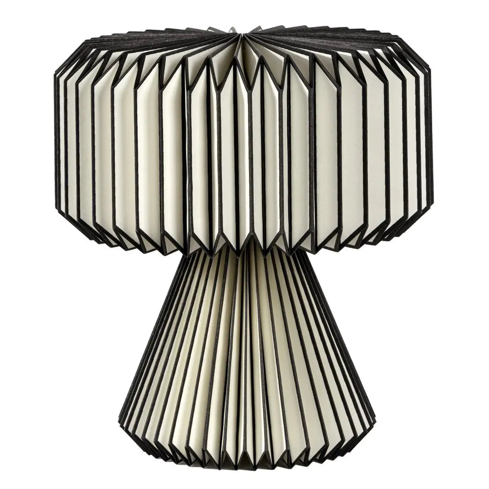 13" Clear Geometric Table Lamp LED With Cylinder Shade HomeRoots