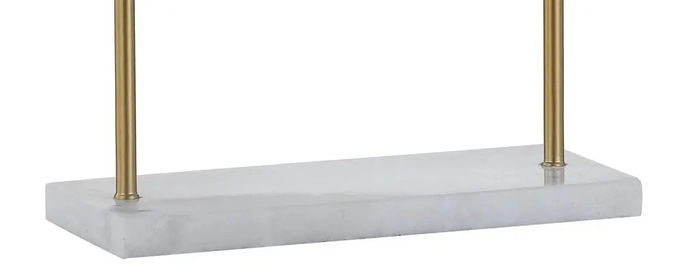 14" White Novelty Table Lamp LED With Novelty Shade HomeRoots