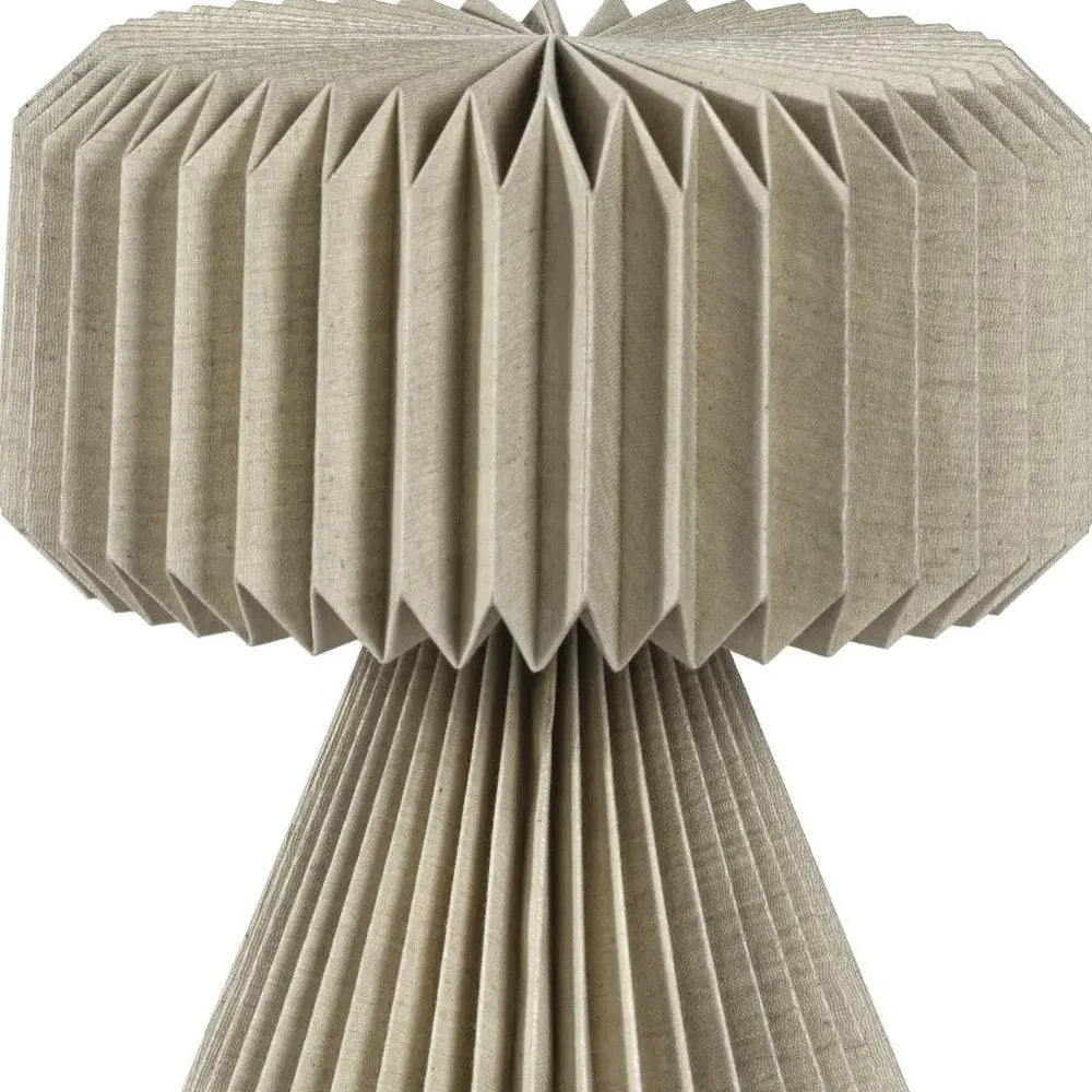 13" Clear Geometric Table Lamp LED With Cylinder Shade HomeRoots