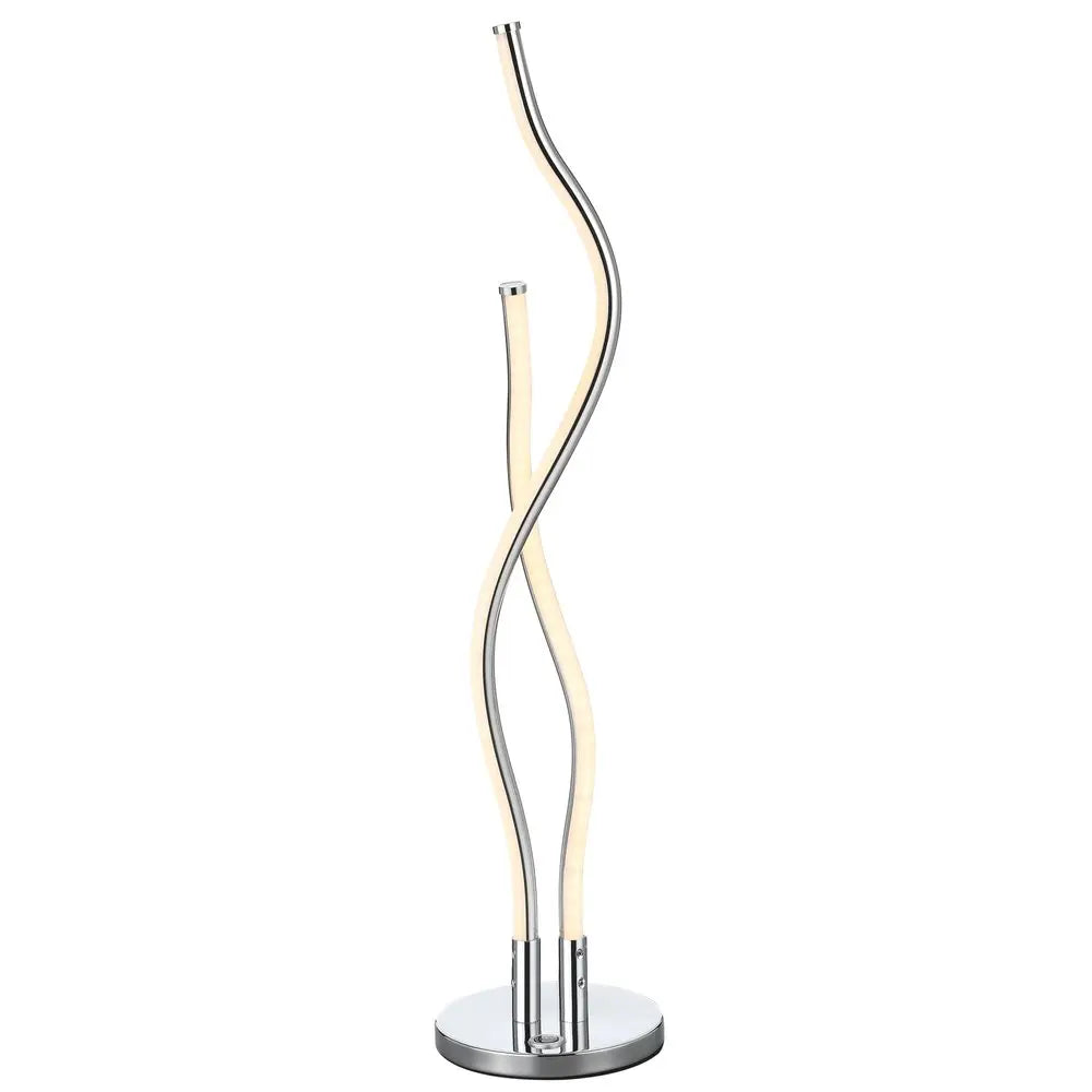 26" Silver Novelty Table Lamp LED HomeRoots