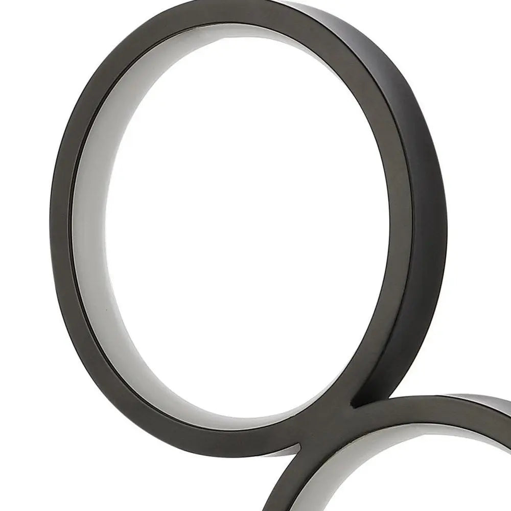 17" Black Novelty Table Lamp LED HomeRoots