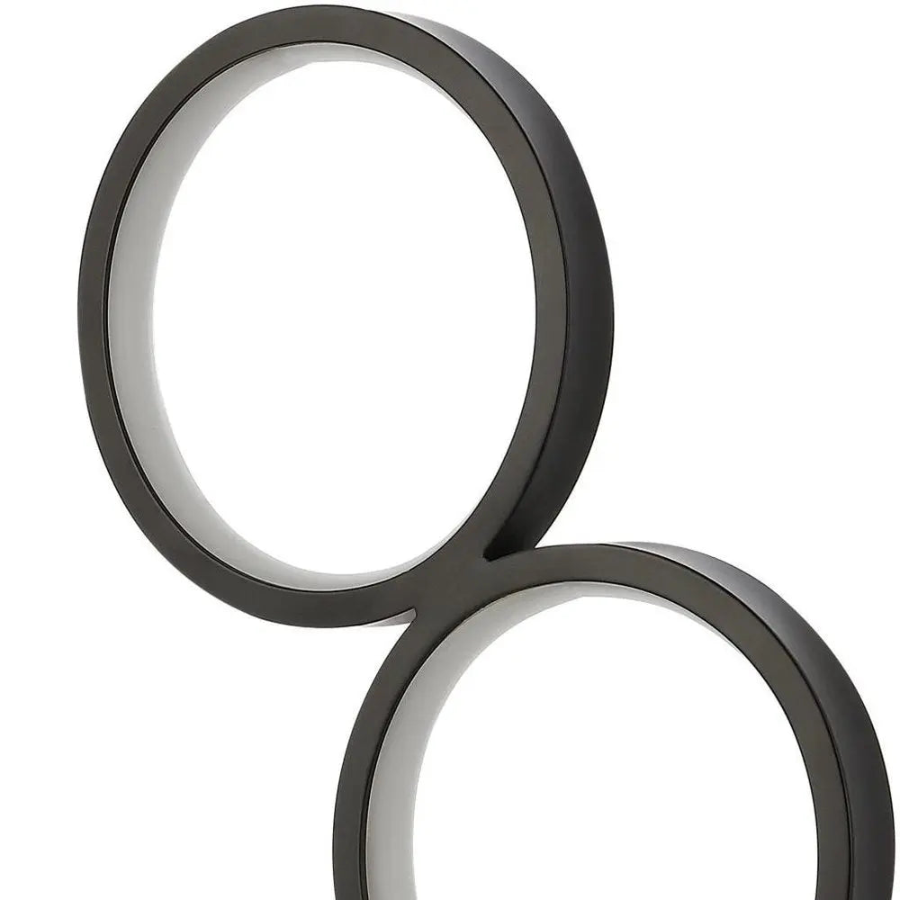 17" Black Novelty Table Lamp LED HomeRoots