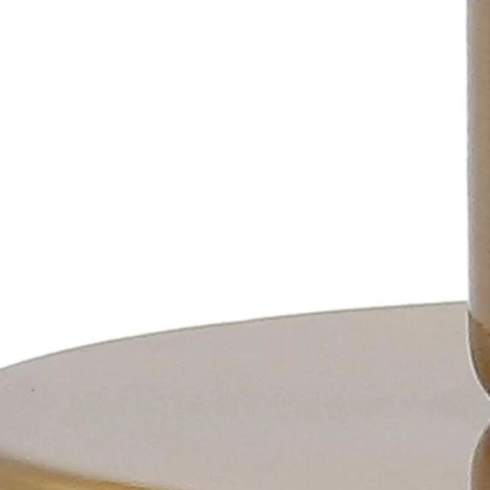 6" Gold Novelty USB Table Lamp LED With Dome Shade HomeRoots