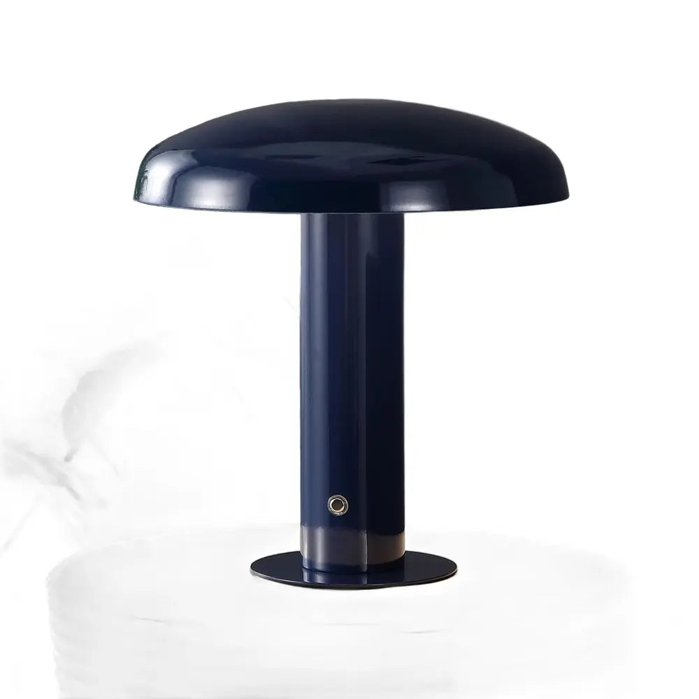 11" Blue Novelty USB Table Lamp LED With Globe Shade HomeRoots