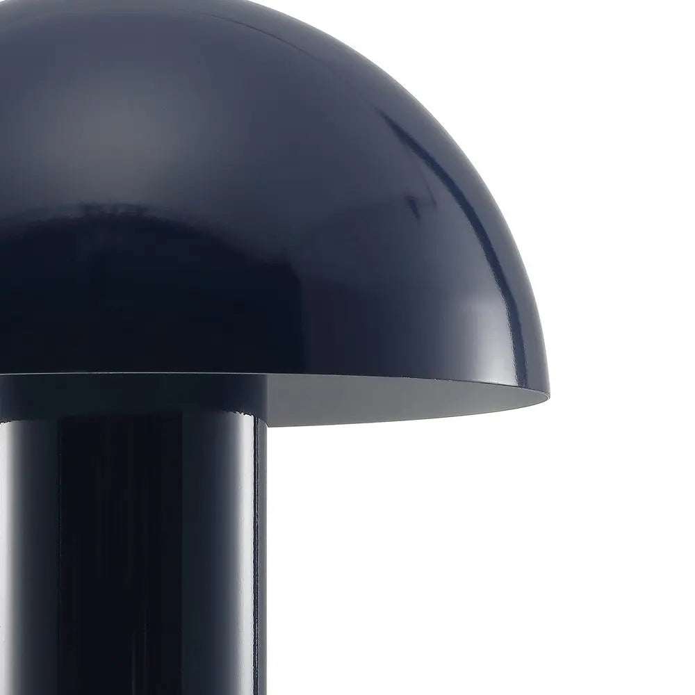 11" Blue Novelty USB Table Lamp LED With Globe Shade HomeRoots