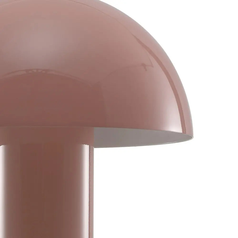 11" Pink Novelty USB Table Lamp LED With Globe Shade HomeRoots