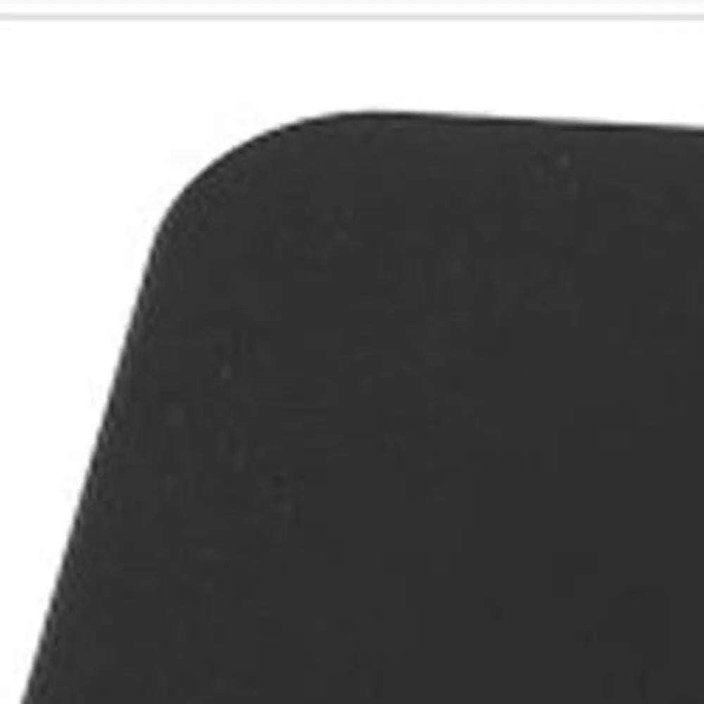 Set of Two 18" Black USB Table Lamps LED HomeRoots