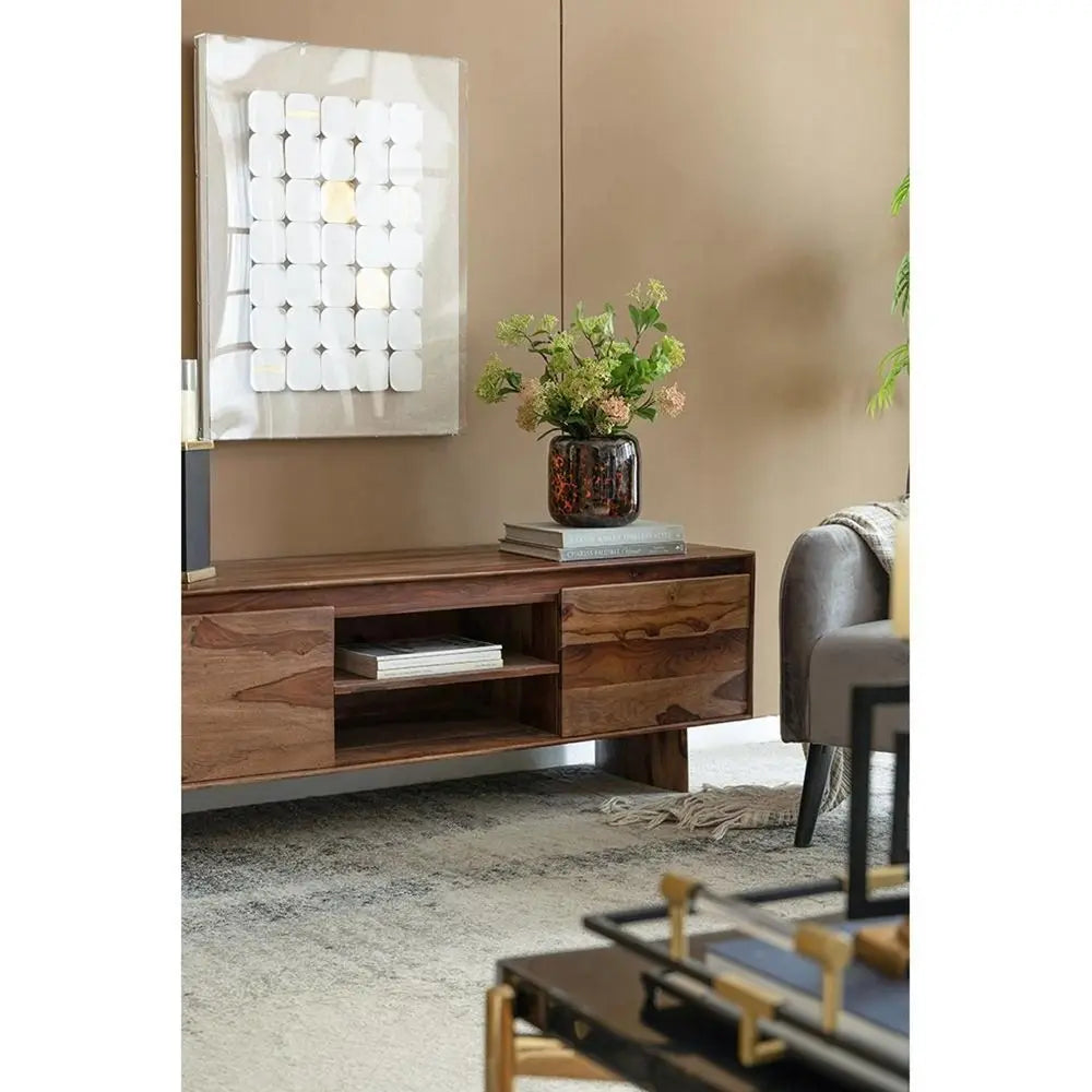 8" Amber And Black Animal Print Glass Round Table Vase - NOBLE HOME INTERIORS